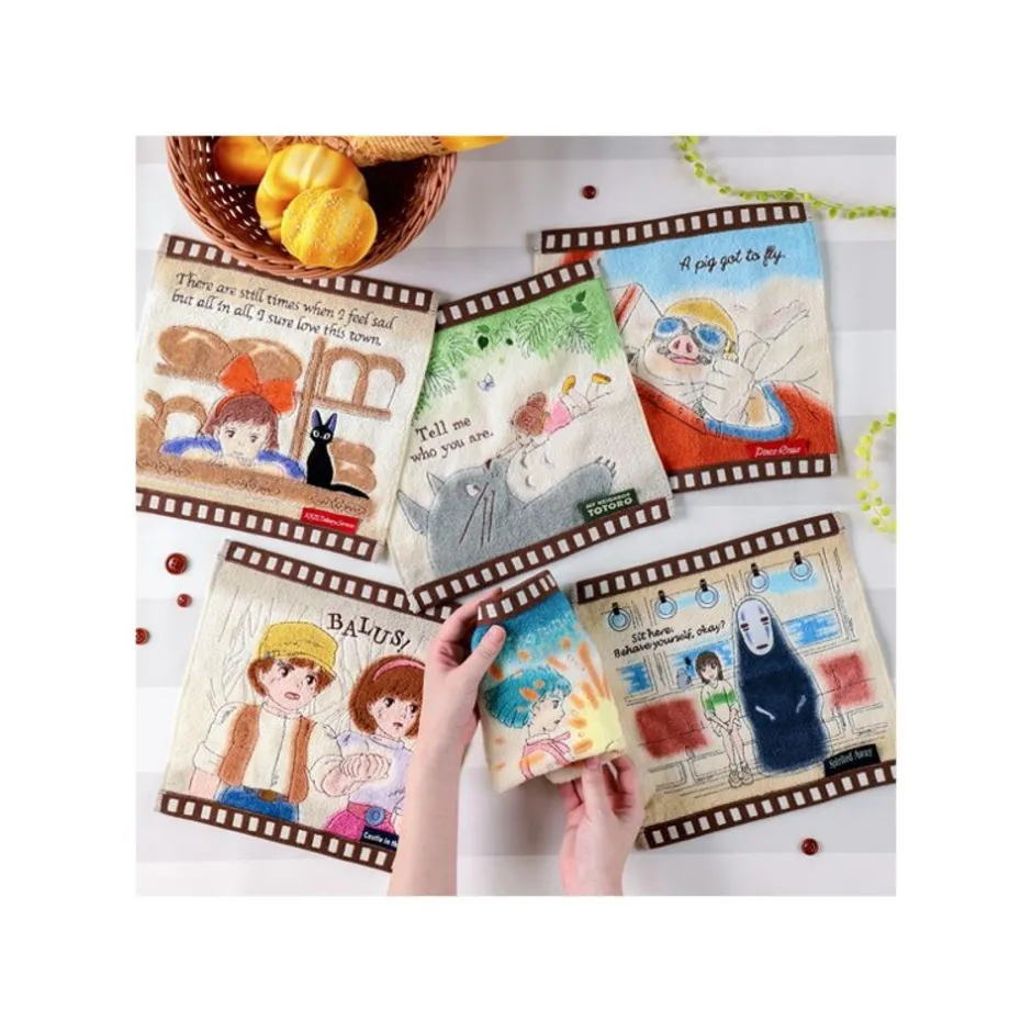Maison Ghibli Household Linen-Mini Towel Celluloid Hauru - Howl'S Moving Castle
