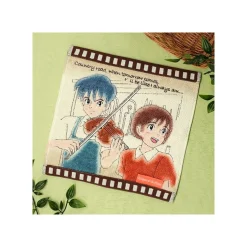 Maison Ghibli Household Linen-Mini Towel Celluloid Shizuku & Seiji - Whisper Of The Heart