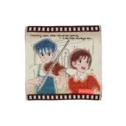 Maison Ghibli Household Linen-Mini Towel Celluloid Shizuku & Seiji - Whisper Of The Heart