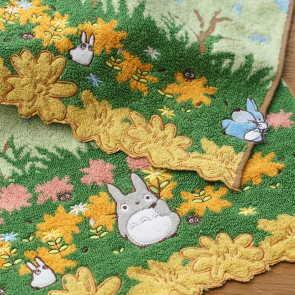 Maison Ghibli Household Linen-Mini Towel Medium & Small Totoro Racing 25X25 Cm - My Neighbor Totoro