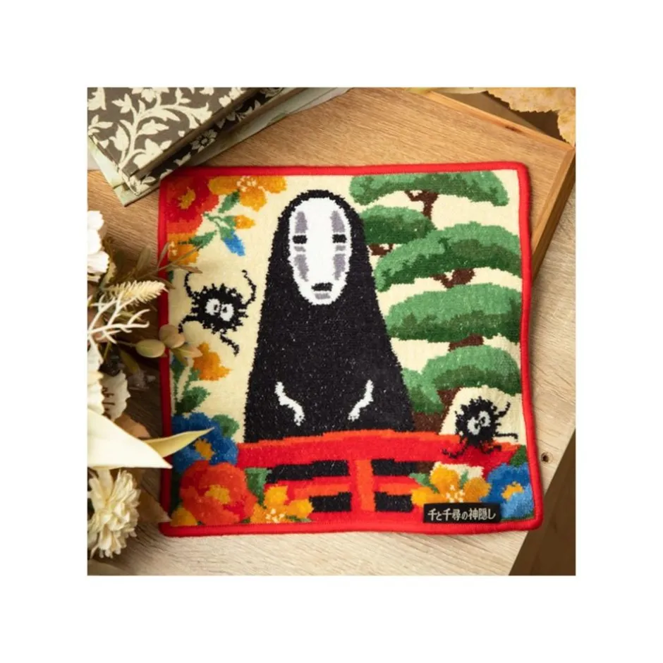 Maison Ghibli Household Linen-Mini Towel No Face On The Bridge 25 X 25 Cm - Spirited Away