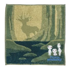 Maison Ghibli Household Linen-Mini Towel Shadow Of The Deer God 25X25 Cm - Princess Mononoke