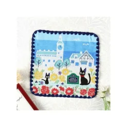 Maison Ghibli Household Linen-Mini Towel Streets Of Paris 25X25 Cm - Kiki'S Delivery Service