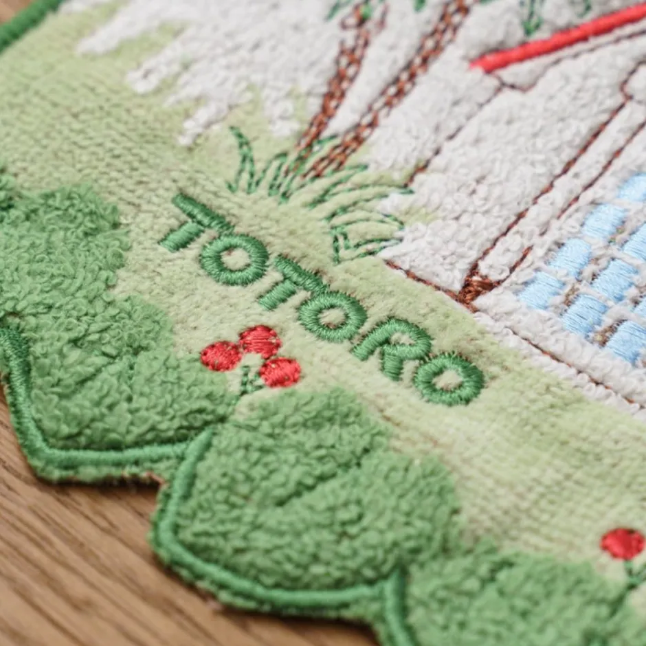 Maison Ghibli Household Linen-Mini Towel Totoro In The Sky 25X25 Cm - My Neighbor Totoro
