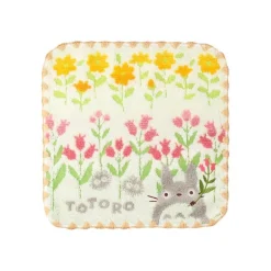 Maison Ghibli Household Linen-Mini Towel Totoro Wild Flowers 25X25 Cm - My Neighbor Totoro