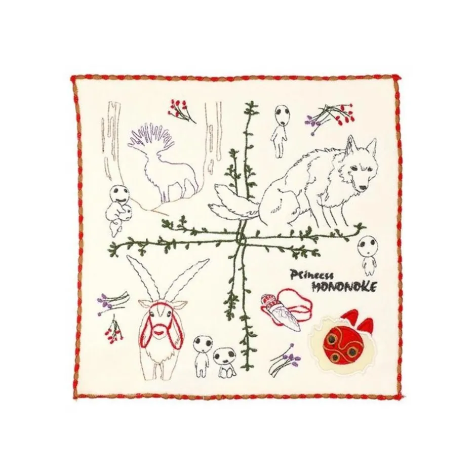 Maison Ghibli Household Linen-Mini Towel Tree Of The Forest Spirit 25 X 25 Cm - Princess Mononoke