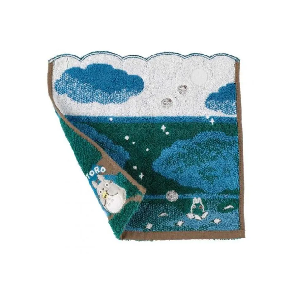 Maison Ghibli Household Linen-Mini Towel Under The Moon 25X25 Cm - My Neighbor Totoro