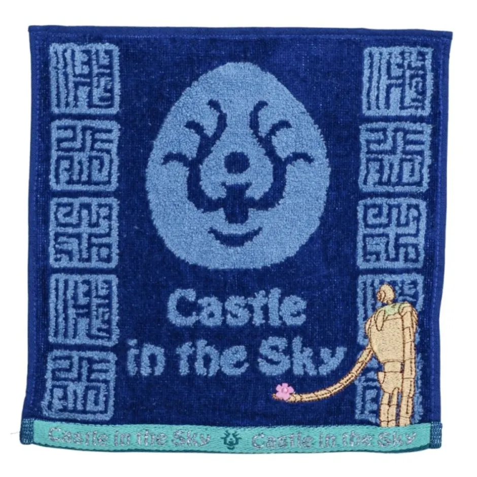 Maison Ghibli Household Linen-Mini Towel Volucite Crystal Amulet 25X25 Cm - Castle In The Sky
