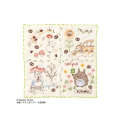 Maison Ghibli Household Linen-Mini Towel Wreath Of Nuts 25X25 Cm - My Neighbor Totoro