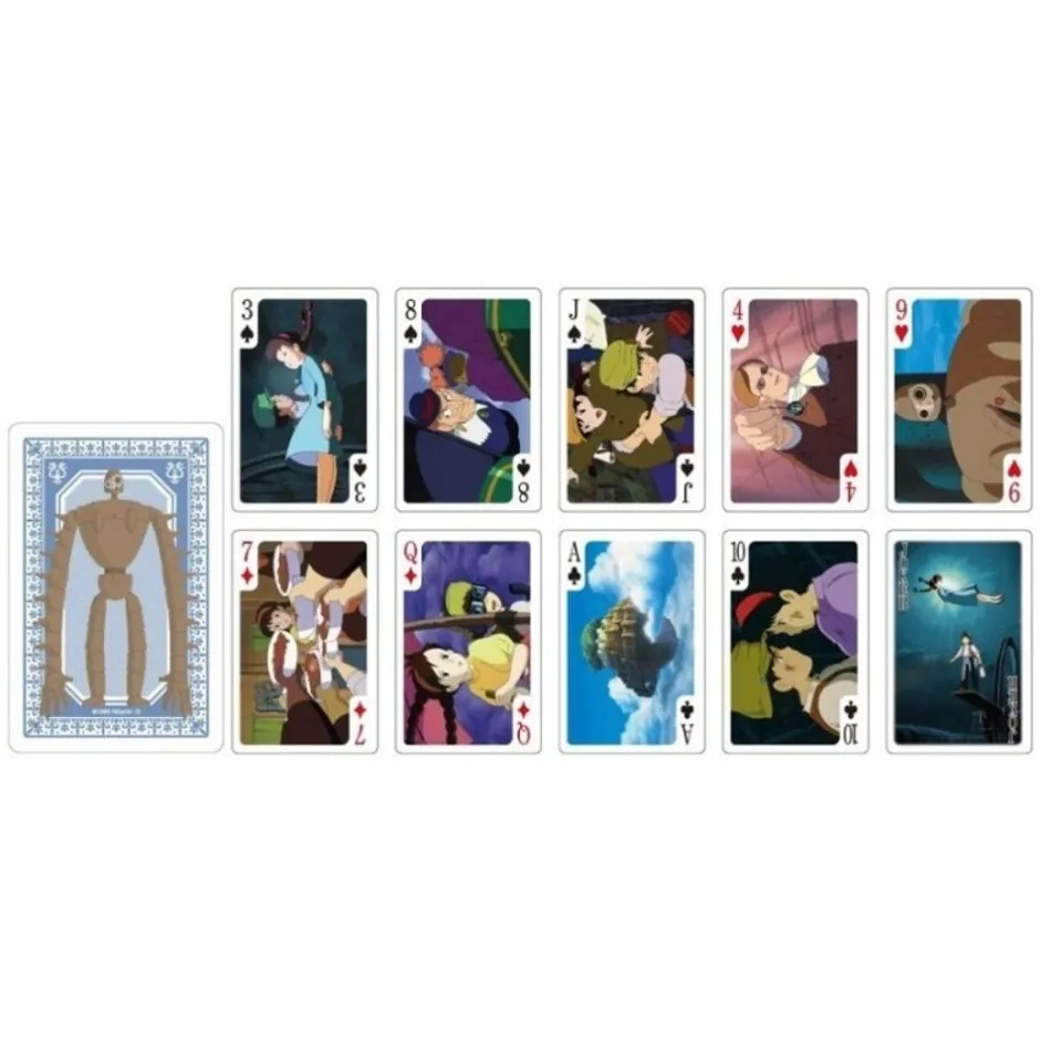 Maison Ghibli Playing Cards-Movie Scenes Playing Cards - Castle In The Sky