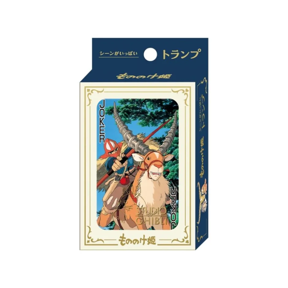 Maison Ghibli Playing Cards-Movie Scenes Playing Cards - Princess Mononoke