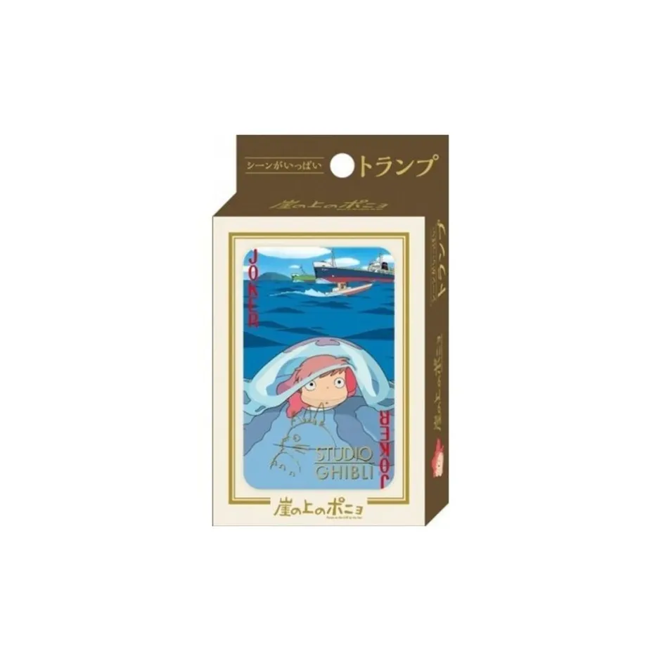 Maison Ghibli Playing Cards-Movie Scenes Playing Cards - Ponyo On The Cliff