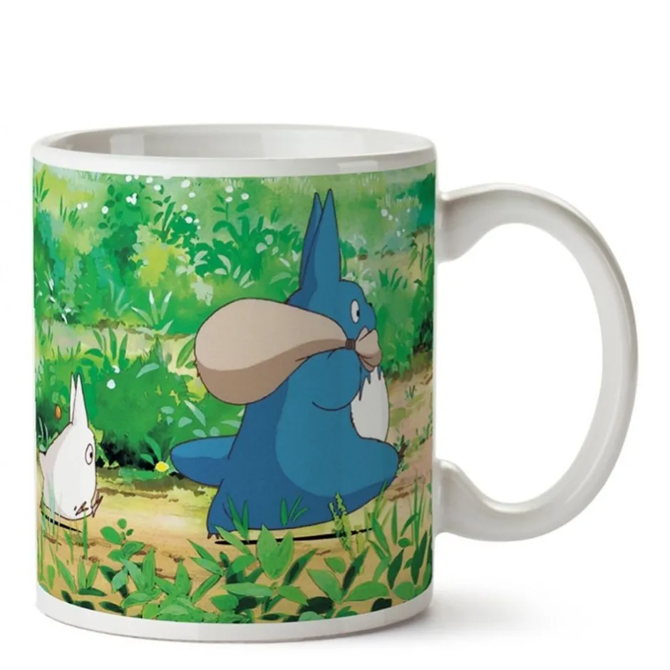 Maison Ghibli Kitchenware-Mug Ghibli 08 - Totoro Blue And White - My Neighbor Totoro