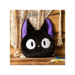 Maison Ghibli Pillow-Nakayoshi Cushion Jiji - Kiki'S Delivery Service