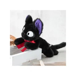 Maison Ghibli Nakayoshi Plush-Nakayoshi Jiji Laying - Kiki'S Delivery Service