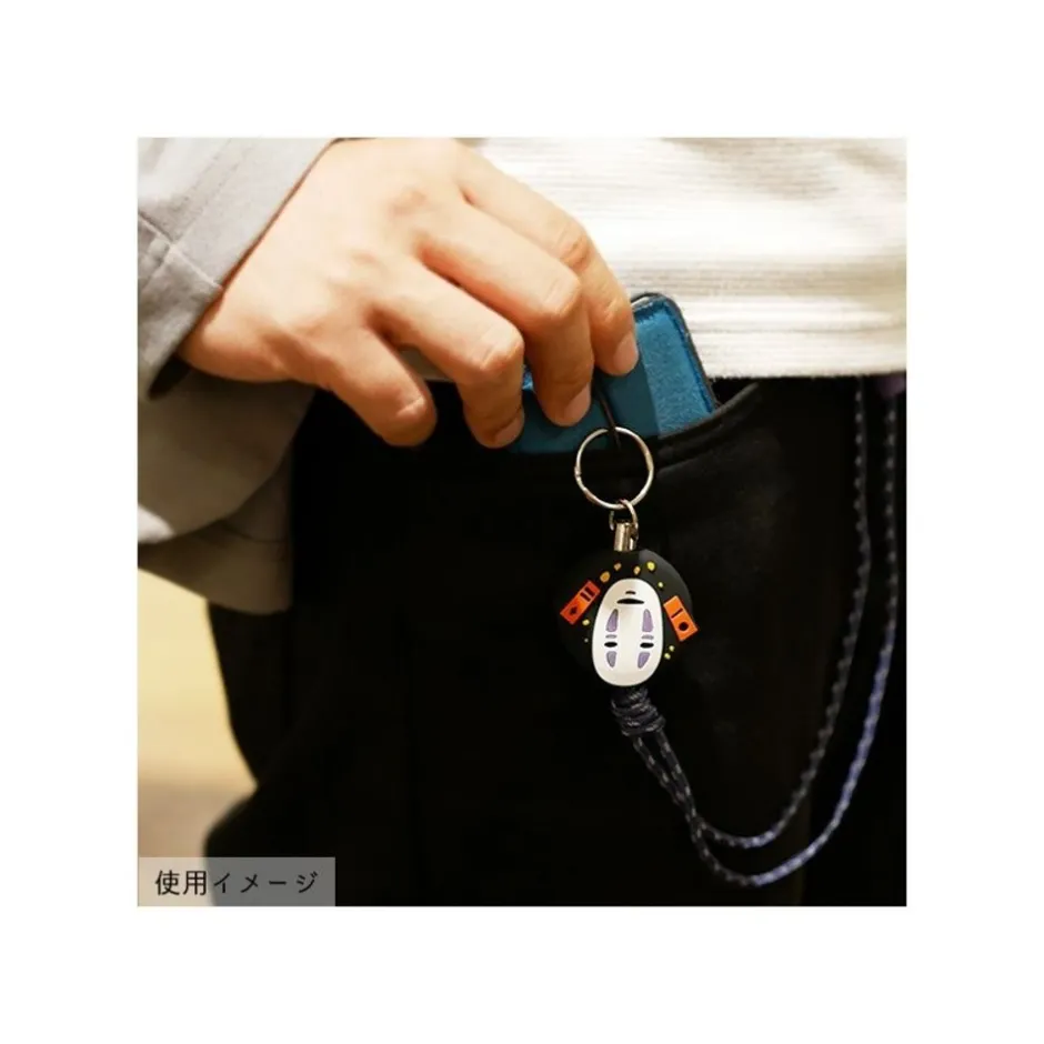 Maison Ghibli Straps-Neck Strap With Reel No Face- Spirited Away