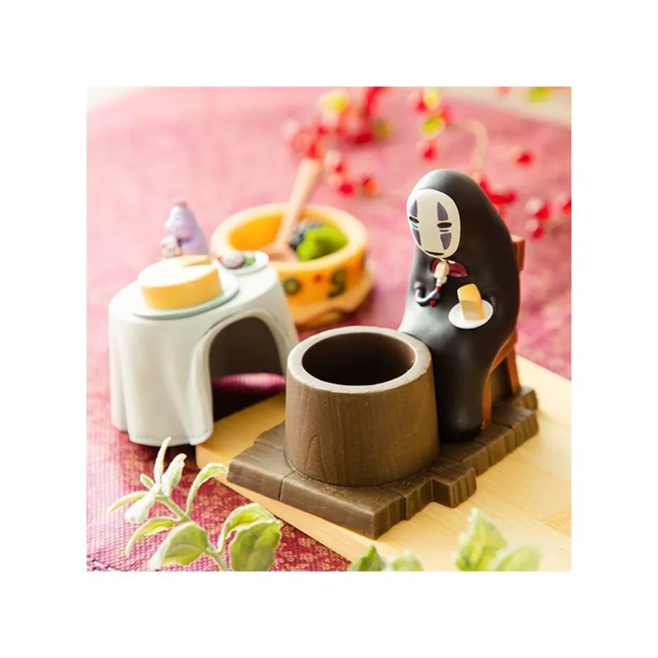 Maison Ghibli Jewellery Boxes-No Face & Cake Jewel Box - Spirited Away