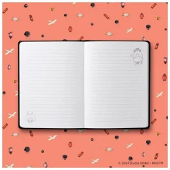 Maison Ghibli Notebooks And Notepads-No Face Plush Journal - Spirited Away