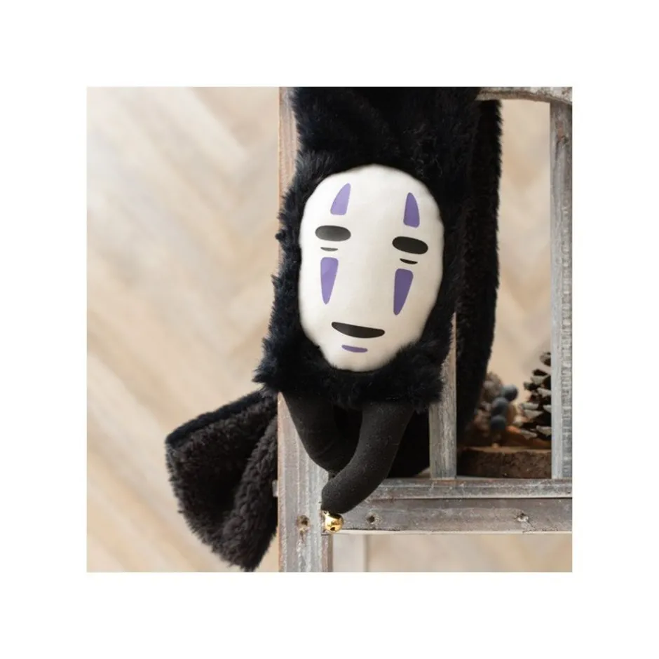 Maison Ghibli Outfits-No Face Plush Scarf - Spirited Away