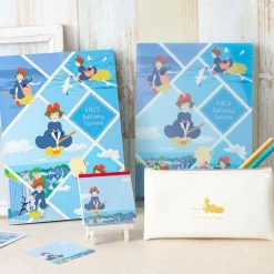 Maison Ghibli Notebooks And Notepads-Notebook B5 Flying Kiki - Kiki'S Delivery Service