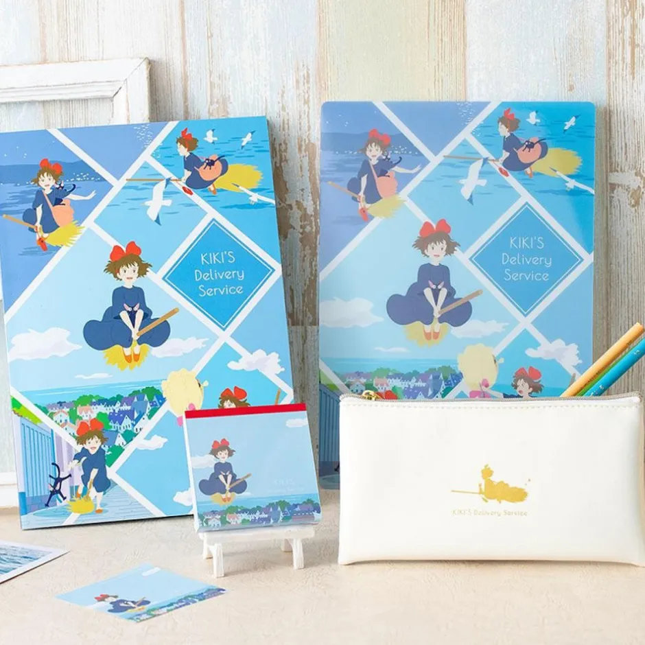 Maison Ghibli Notebooks And Notepads-Notebook B5 Flying Kiki - Kiki'S Delivery Service