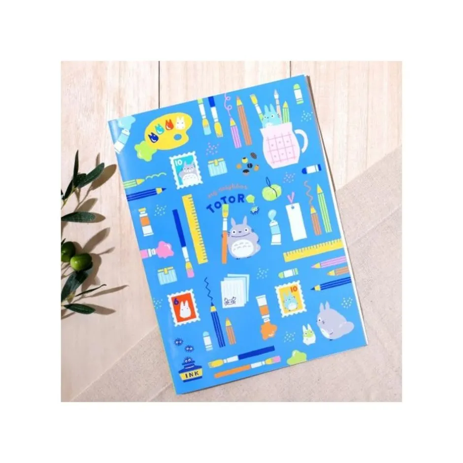 Maison Ghibli Notebooks And Notepads-Notebook B5 Totoro Draws - My Neighbor Totoro