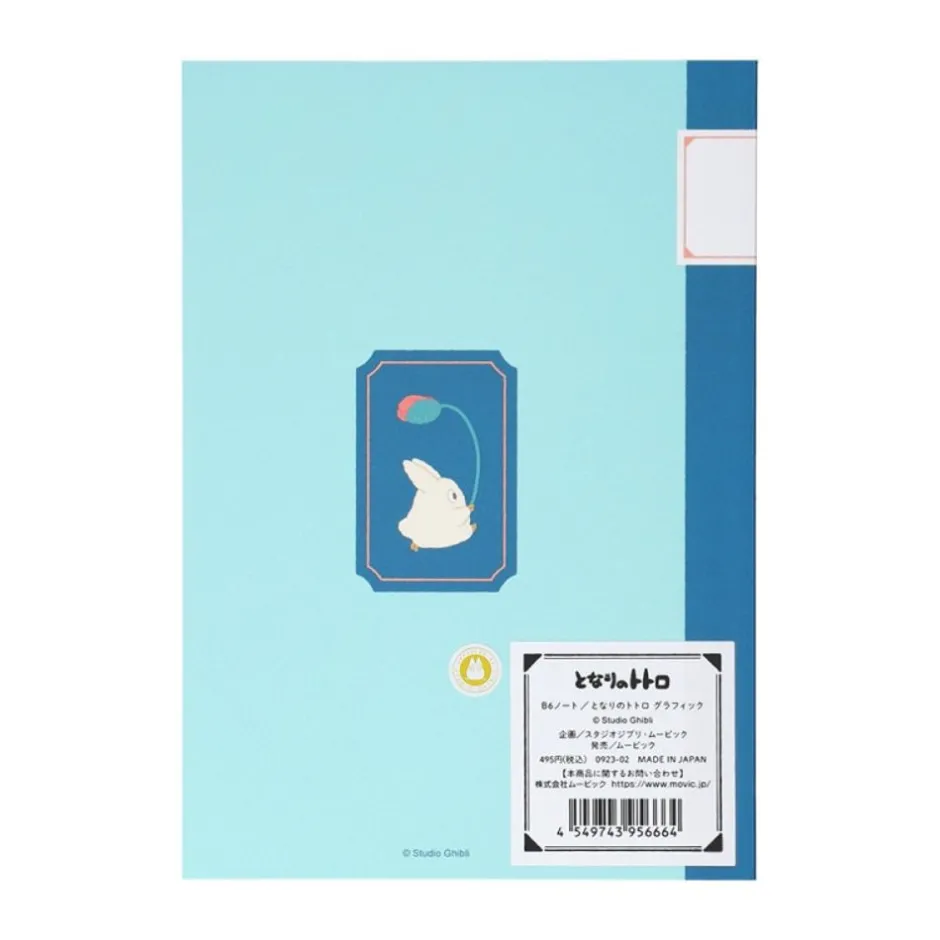 Maison Ghibli Notebooks And Notepads-Notebook B6 Totoro Poppy - My Neighbor Totoro