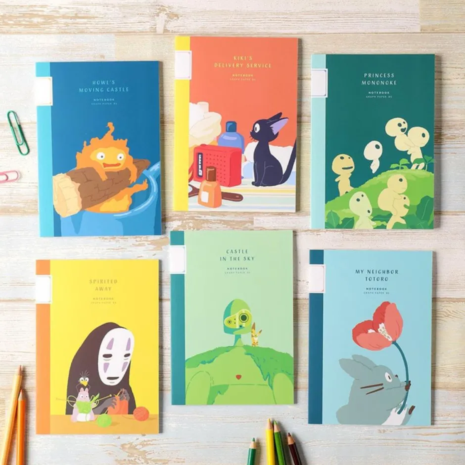 Maison Ghibli Notebooks And Notepads-Notebook B6 Totoro Poppy - My Neighbor Totoro