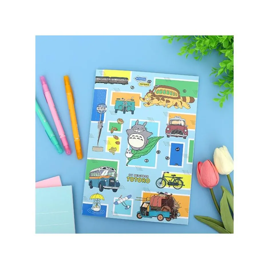 Maison Ghibli Notebooks And Notepads-Notebook Vehicles 18,2 25,7 Cm - My Neighbor Totoro