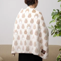Maison Ghibli Household Linen-Opalised Blanket Totoro Silhouette 70X100 Cm - My Neighbor Totoro