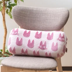 Maison Ghibli Furniture-Opalised Block Cushion Jiji Silhouette - Kiki'S Delivery Service