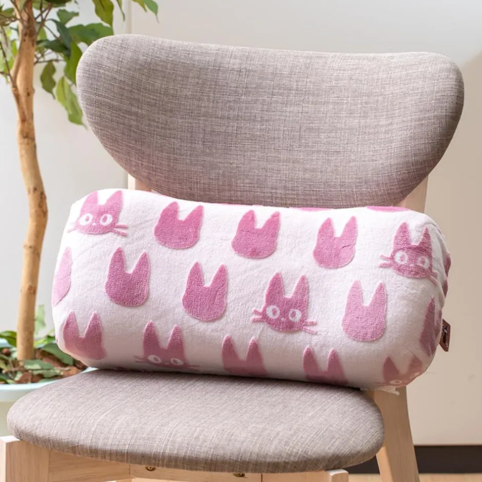 Maison Ghibli Furniture-Opalised Block Cushion Jiji Silhouette - Kiki'S Delivery Service