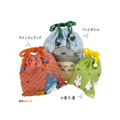 Maison Ghibli Bags-Orange Cloth Bag Middle Totoro - My Neighbor Totoro