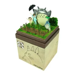 Maison Ghibli Arts And Crafts-Paper Craft Dondoko Dance - My Neighbor Totoro