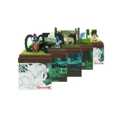 Maison Ghibli Arts And Crafts-Paper Craft Howl'S Ashitaka In The Forest - Princess Mononoke