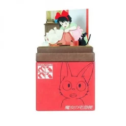 Maison Ghibli Arts And Crafts-Paper Craft Kiki Flies - Kiki'S Delivery Service
