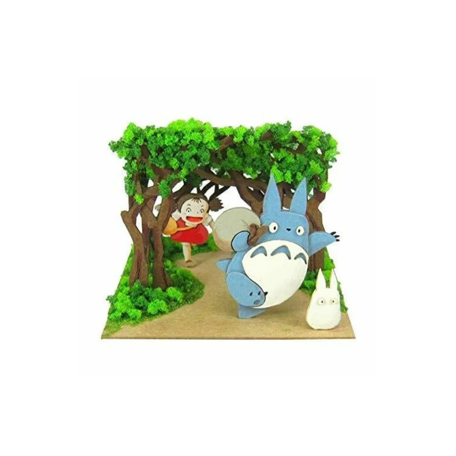 Maison Ghibli Arts And Crafts-Paper Craft Mei & Totoro Secret Tunnel - My Neighbor Totoro
