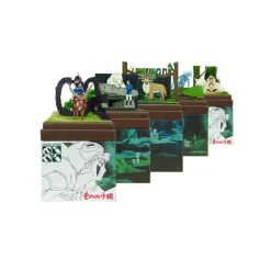 Maison Ghibli Arts And Crafts-Paper Craft San & Moro Wolf - Princess Mononoke
