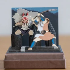 Maison Ghibli Arts And Crafts-Paper Craft San Fighting - Princess Mononoke