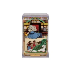 Maison Ghibli Arts And Crafts-Paper Theater Cube Chihiro Pull! - Spirited Away
