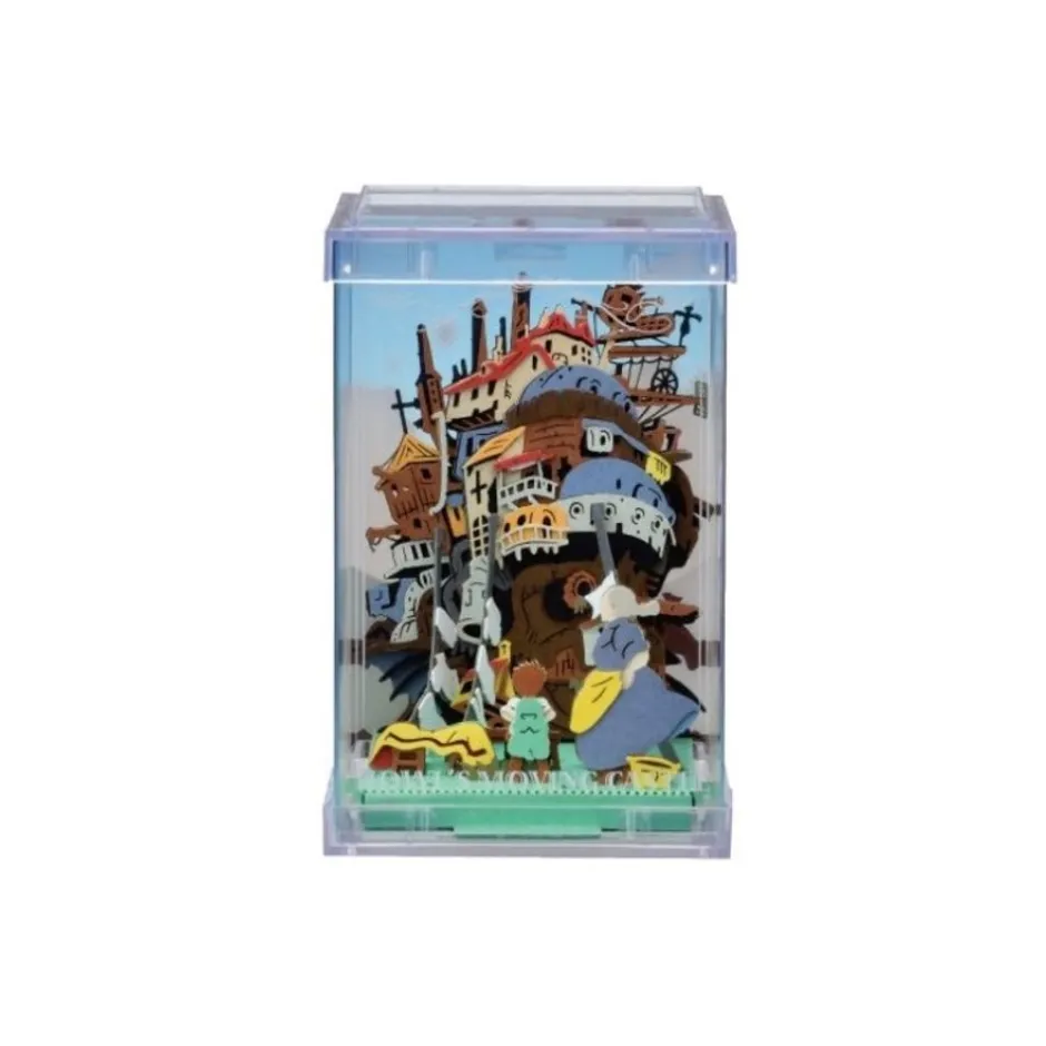Maison Ghibli Arts And Crafts-Paper Theater Cube Laundry Day - Howl'S Moving Castle