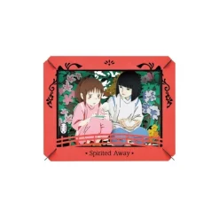 Maison Ghibli Arts And Crafts-Paper Theater Haku Onigiri - Spirited Away