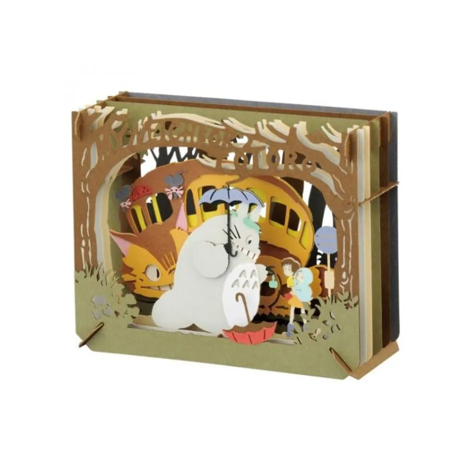 Maison Ghibli Arts And Crafts-Paper Theater Mysterious Encounter - My Neighbor Totoro