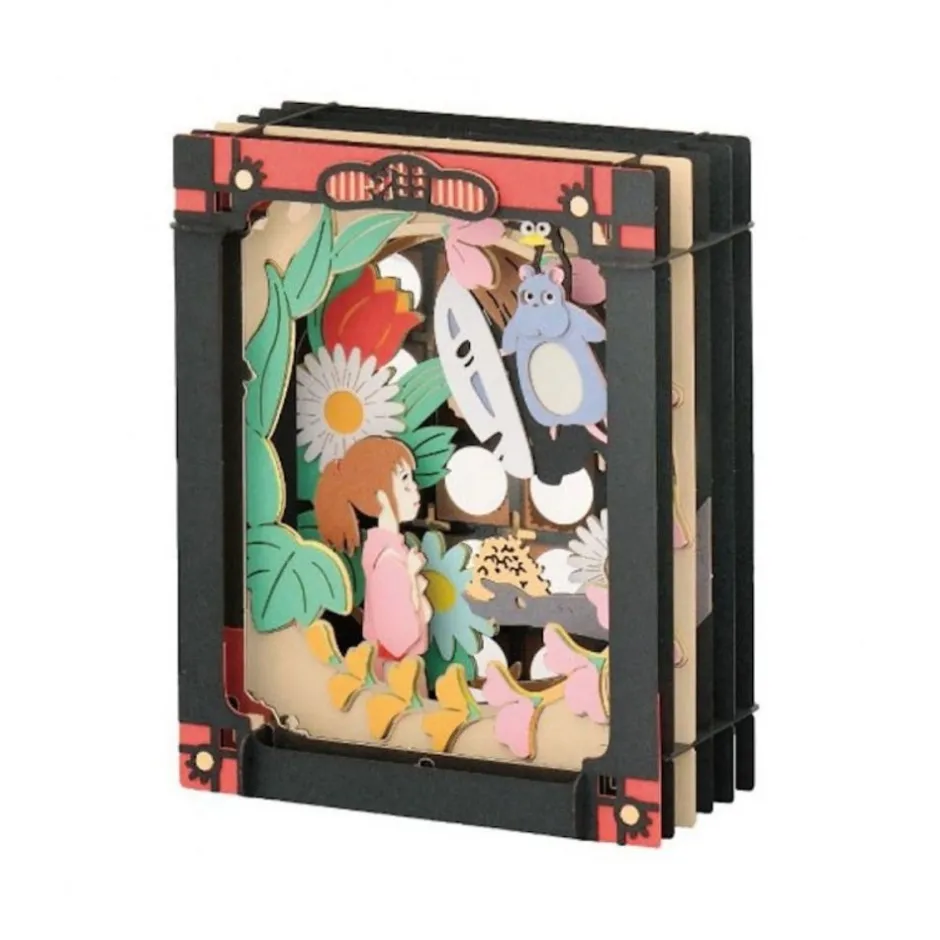 Maison Ghibli Arts And Crafts-Paper Theater No Face'S Thought - Spirited Away