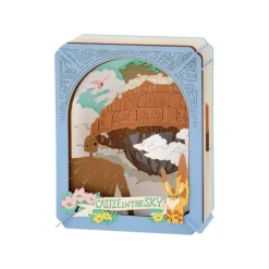 Maison Ghibli Arts And Crafts-Paper Theater Series Behind The Clouds - Castle In The Sky