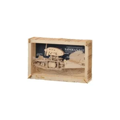 Maison Ghibli Arts And Crafts-Paper Theater Wood Style Savoia - Porco Rosso