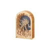 Maison Ghibli Arts And Crafts-Paper Theater Wood Style Night Walker - Princess Mononoke