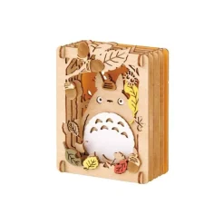 Maison Ghibli Arts And Crafts-Paper Theater Wood Style Totoro Forest - My Neighbor Totoro