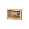 Maison Ghibli Arts And Crafts-Paper Theater Wood Style Tiger Moth - Castle In The Sky