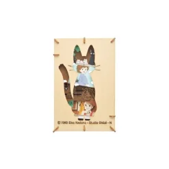 Maison Ghibli Arts And Crafts-Paper Theater Wood Style Silhouette Jiji - Kiki'S Delivery Service